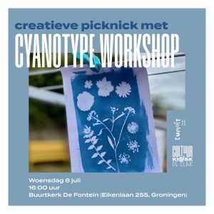 Creatieve Picknick Cyanotype Workshop Tumult in de wijk