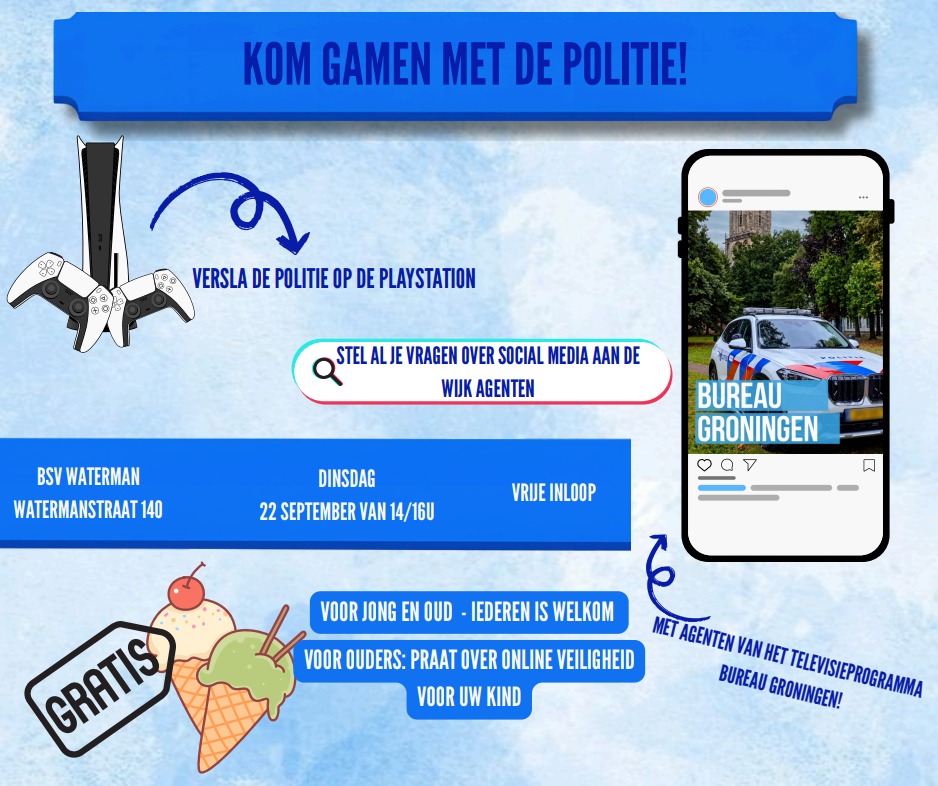 Kom gamen met de politie