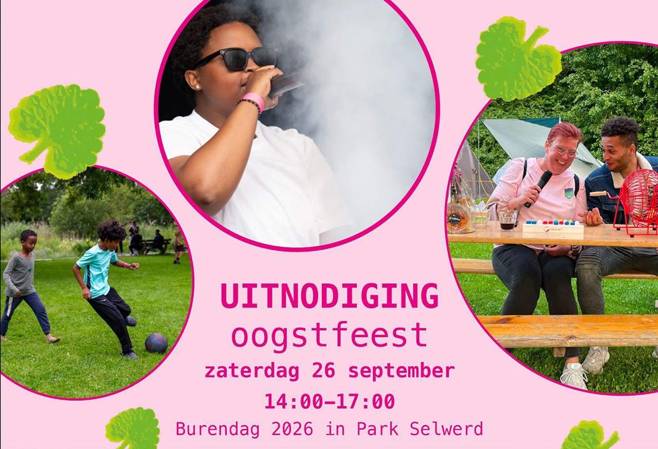 oogstfeest-selwerd, Oogstfeest, Park Selwerd, Burendag, Burendag 2026, Paddepoel, Selwerd, Tuinwijk, wijkactiviteiten, park, ontmoeting, bewoners