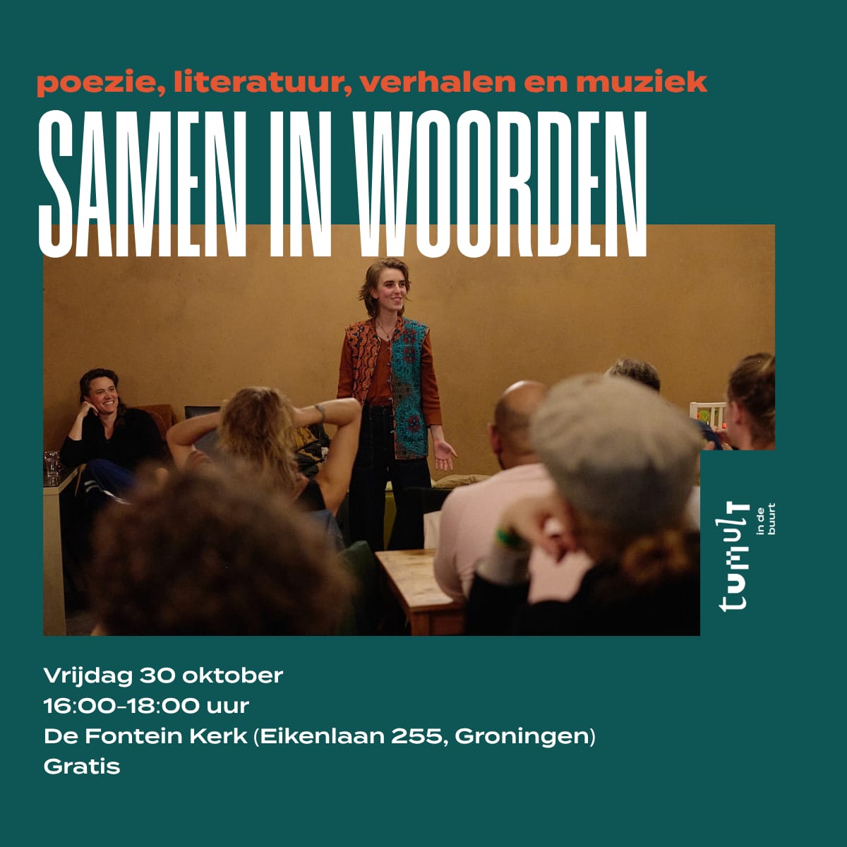 Met schrijver Eise Ivo Smit en livemuziek op piano door Milad Dehghan.